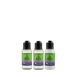 Combo Capim-Lim&atilde;o Alfazema: 2 Sabonetes e 1 Lo&ccedil;&atilde;o Corporal